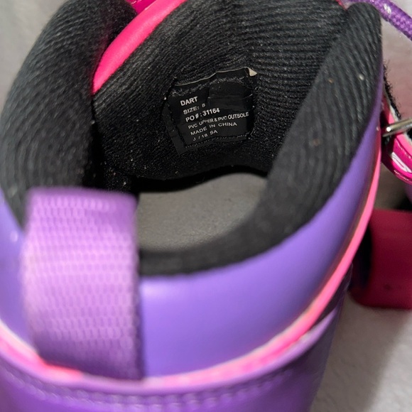 Riedell Pink and Purple Roller Skates - Picture 8 of 9